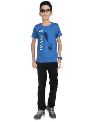 light blue cotton tshirt - 14387536 - Standard Image - 4