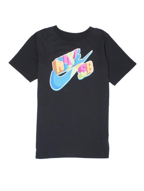 black cotton tshirt - 14388510 - Standard Image - 1