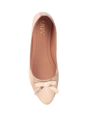 gold slip on ballerina - 14390839 - Standard Image - 4
