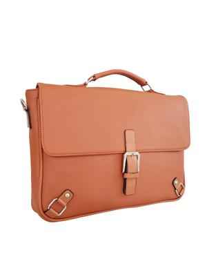 tan leatherette regular sling bag - 14408075 - Standard Image - 4
