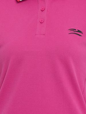 pink cotton casual tee - 14410153 - Standard Image - 4
