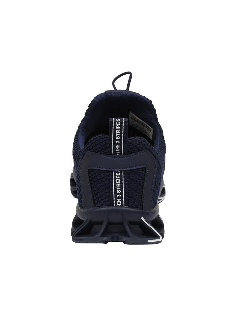 navy Fabric lace up sport shoe - 14413025 - Zoom Image - 4