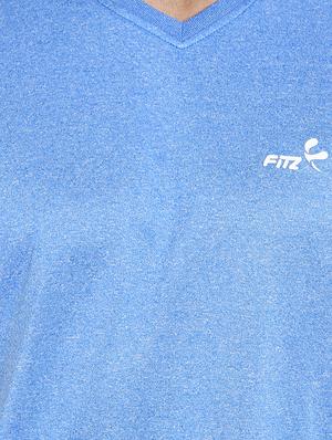 blue polyester tshirt - 14413642 - Standard Image - 4