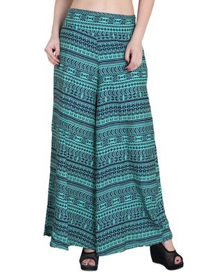 Set of 2 printed crepe palazzo - 14417578 - Standard Image - 4