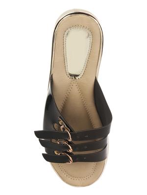 black platforms sandals - 14417928 - Standard Image - 4