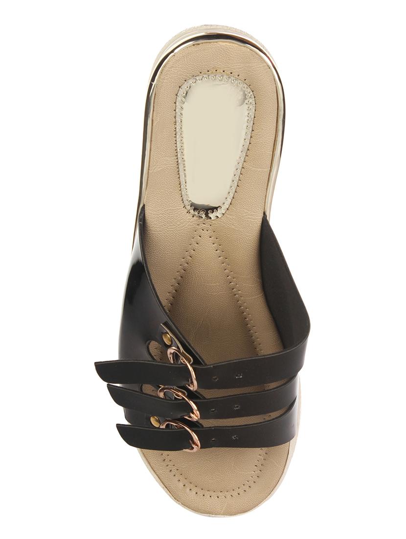 black platforms sandals - 14417928 - Zoom Image - 4