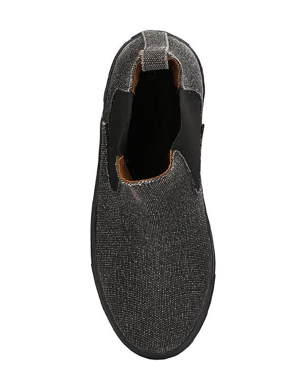 black Canvas slip on sneaker - 14418071 - Zoom Image - 4