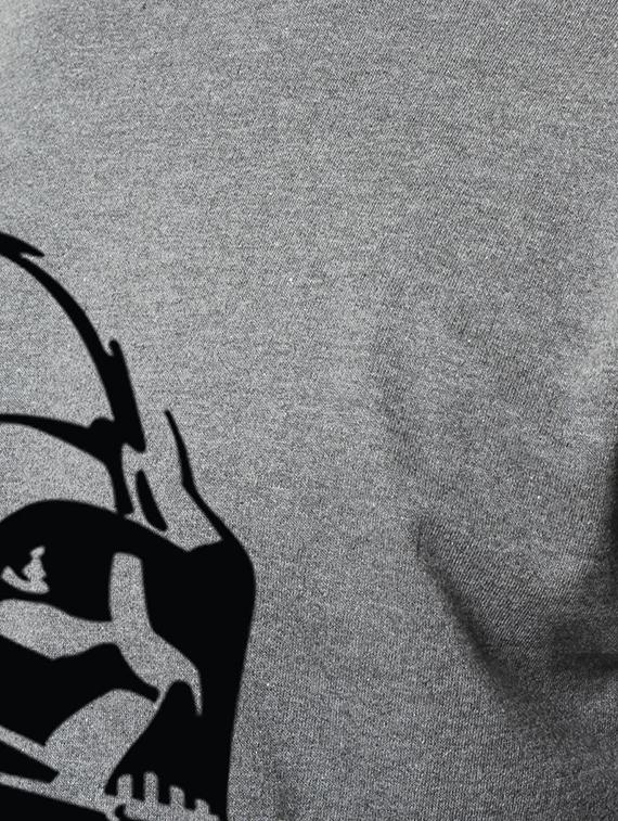 grey cotton chest print sweatshirt - 14418455 - Zoom Image - 4