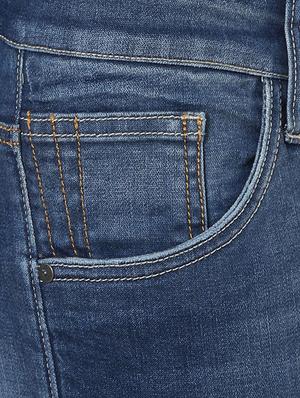 blue cotton plain jeans - 14419391 - Standard Image - 4