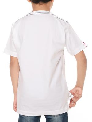 round neck graphic print t-shirt - 14420135 - Standard Image - 4