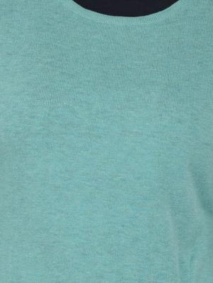 blue woollen pullover - 14422145 - Standard Image - 4