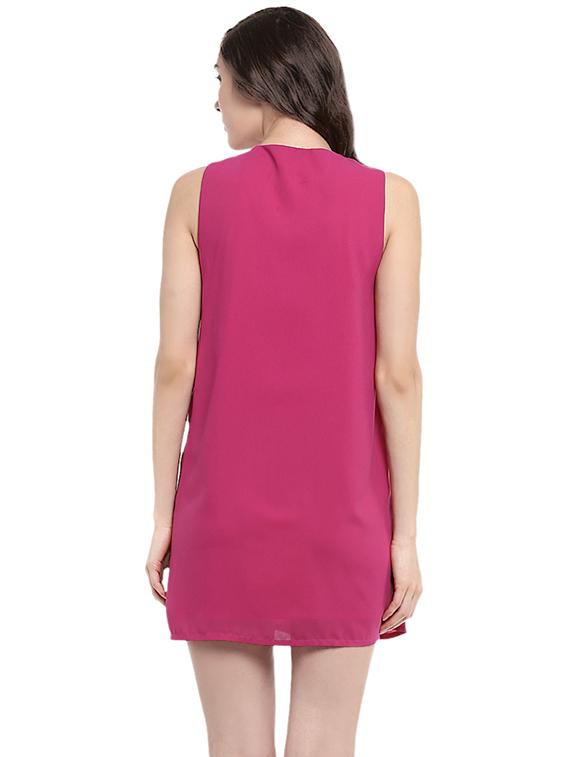 pink a-line dress - 14422244 - Zoom Image - 4