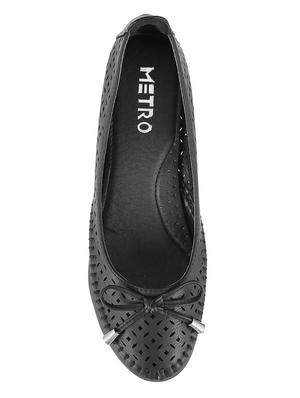 black tpr slip on ballerina - 14422399 - Standard Image - 4
