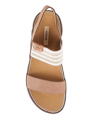 beige tpr back strap sandals - 14422412 - Standard Image - 4