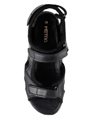 black ankle strap sandal - 14422478 - Standard Image - 4