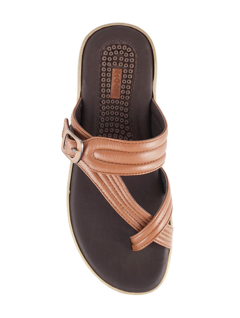 tan toe separator sandal - 14422493 - Zoom Image - 4