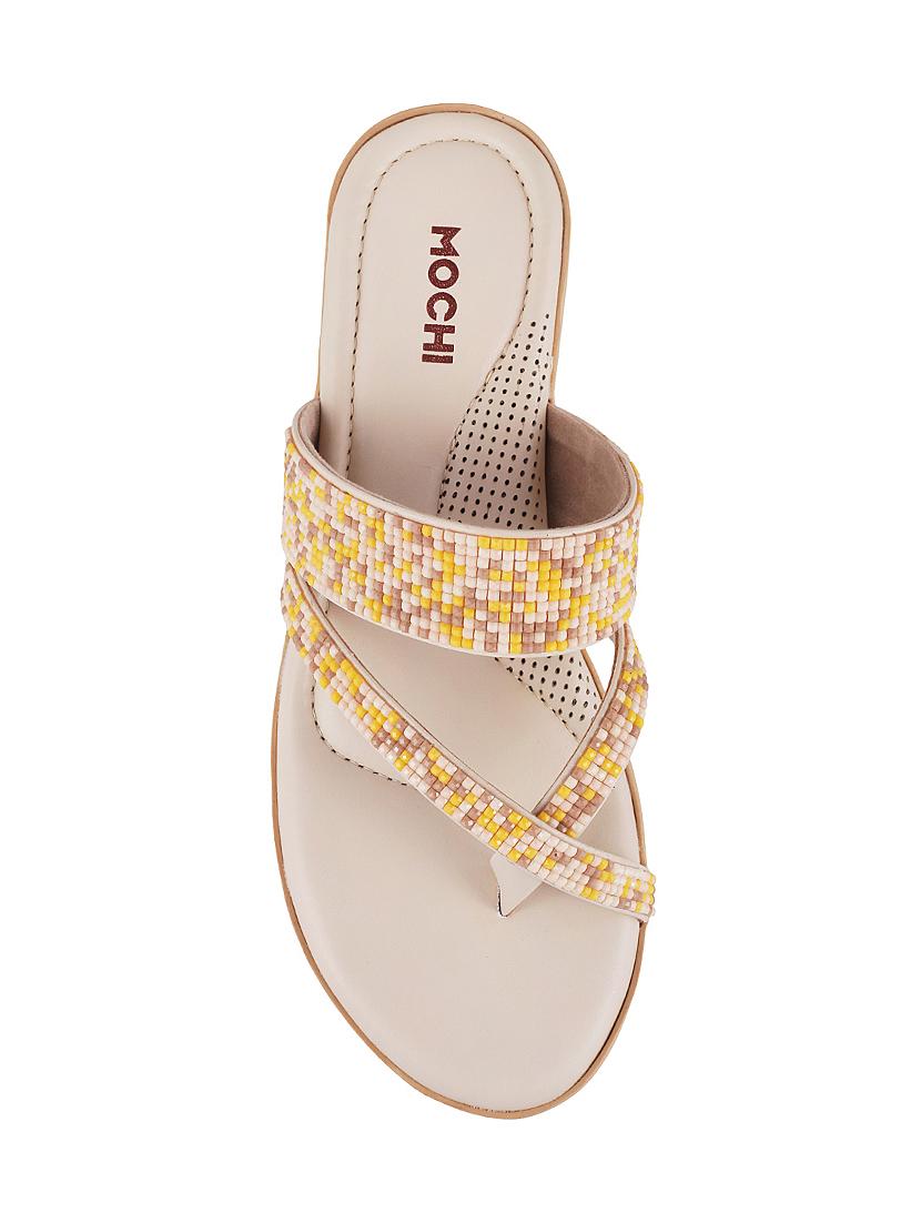 beige toe separator sandal - 14422496 - Zoom Image - 4