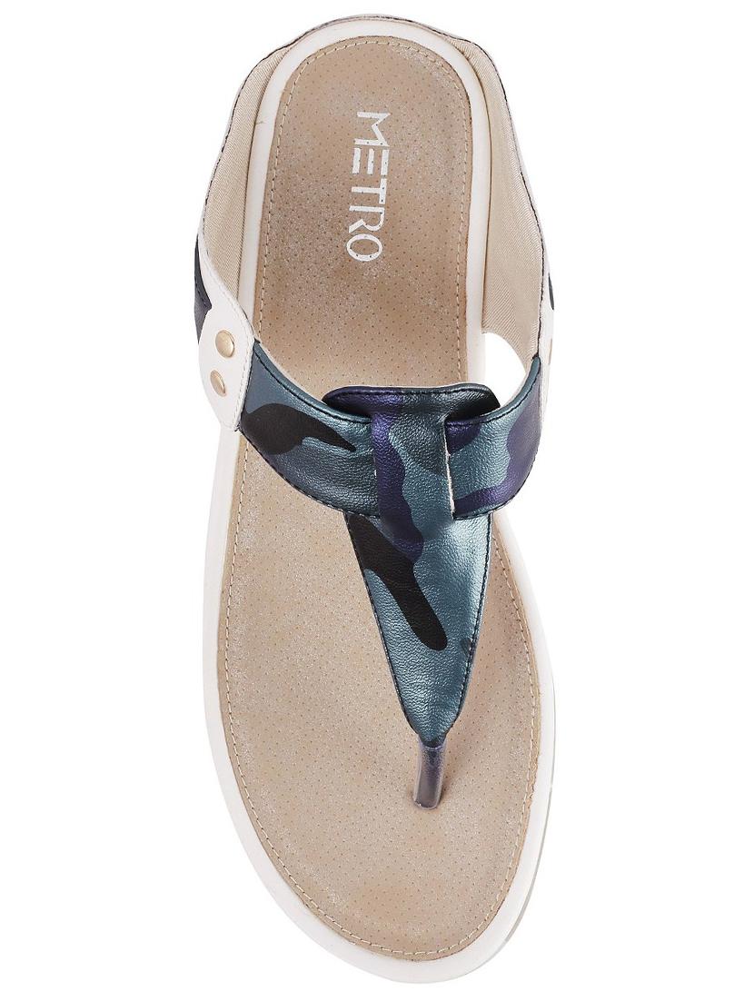 blue toe separator sandal - 14422536 - Zoom Image - 4