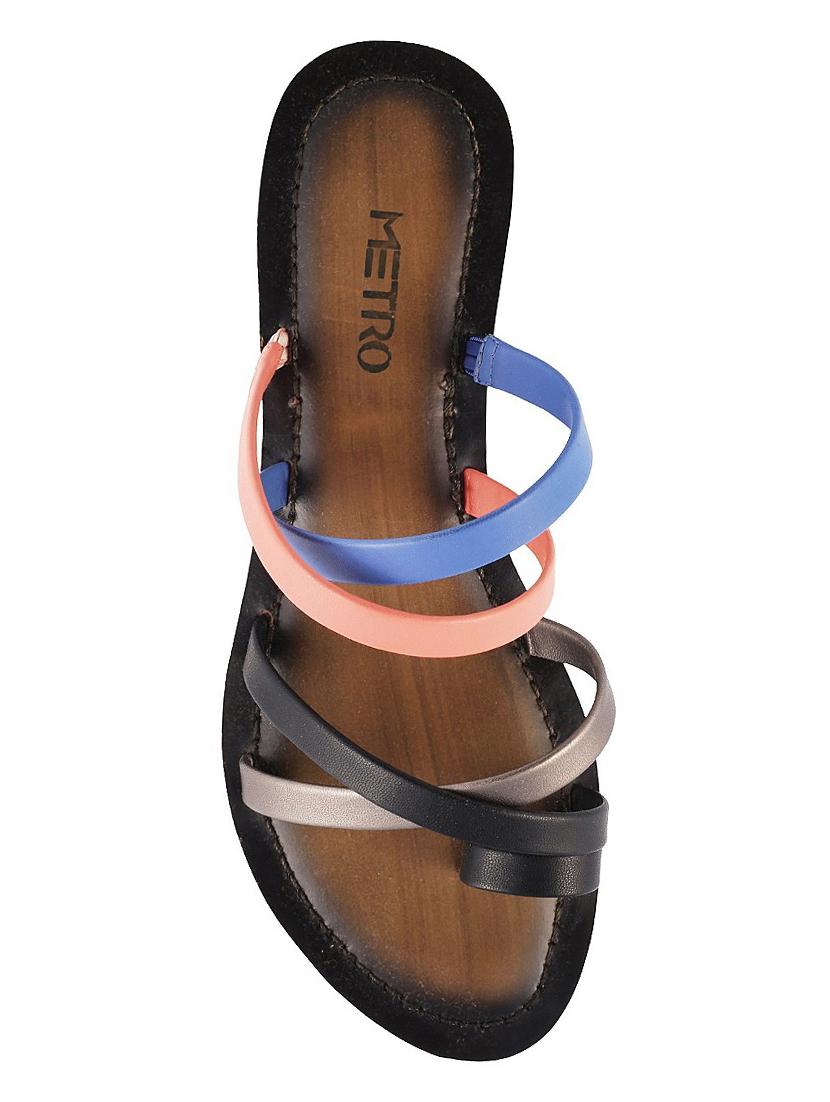 multi colored one toe sandal - 14422559 - Zoom Image - 4