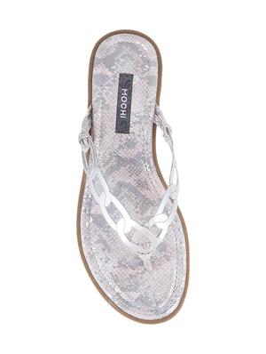 silver toe separator sandal - 14422574 - Standard Image - 4