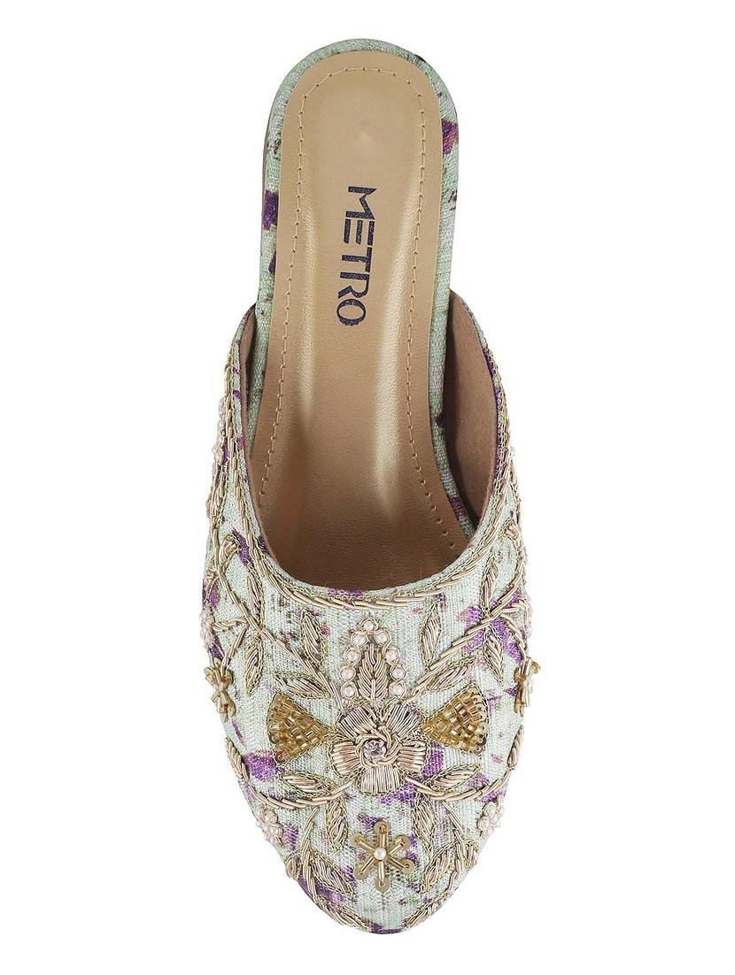 white mules sandal - 14422605 - Zoom Image - 4