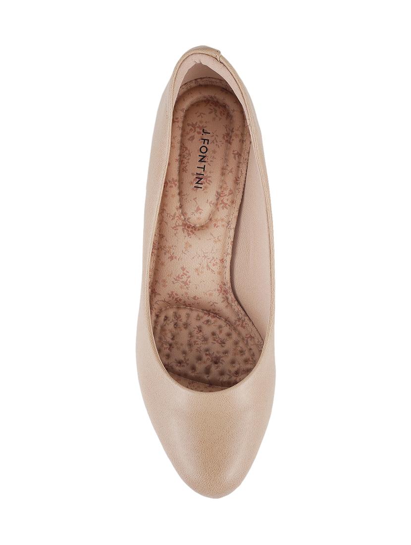 beige sheet slip on pumps - 14422655 - Zoom Image - 4
