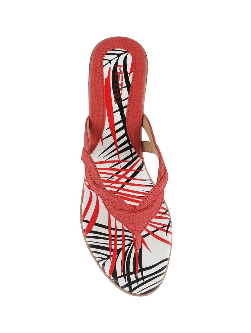 red toe separator sandal - 14422686 - Zoom Image - 4