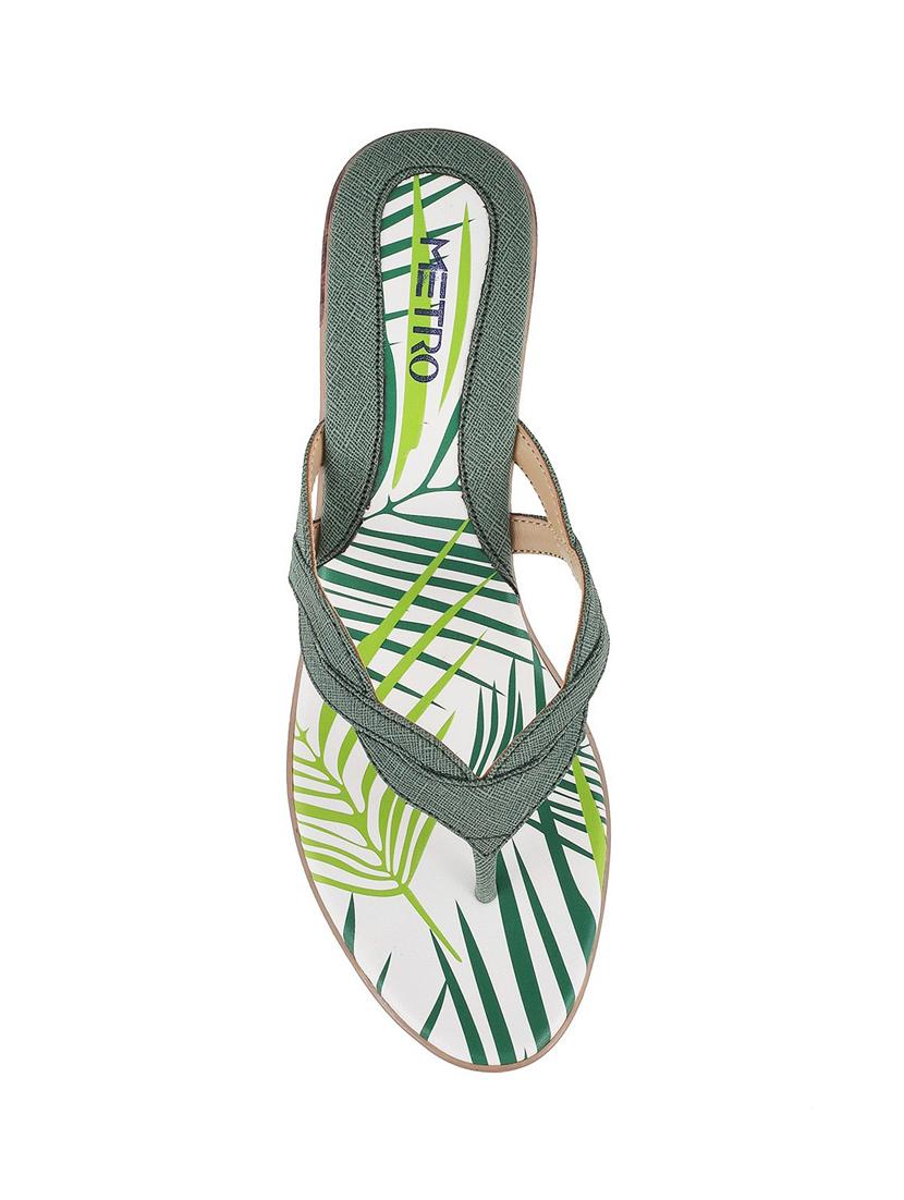 green toe separator sandal - 14422687 - Zoom Image - 4