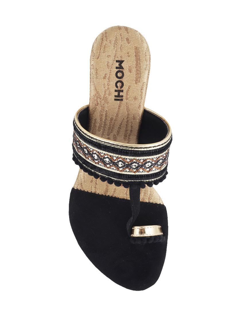black one toe wedge - 14422870 - Zoom Image - 4
