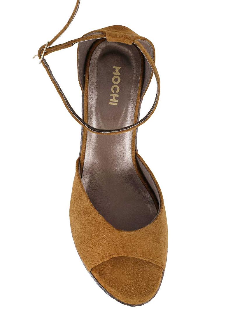 tan ankle strap wedge - 14422998 - Zoom Image - 4