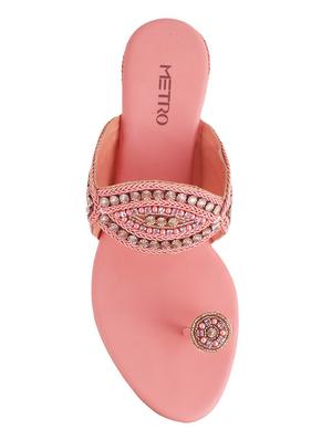 pink one toe sandal - 14423085 - Standard Image - 4
