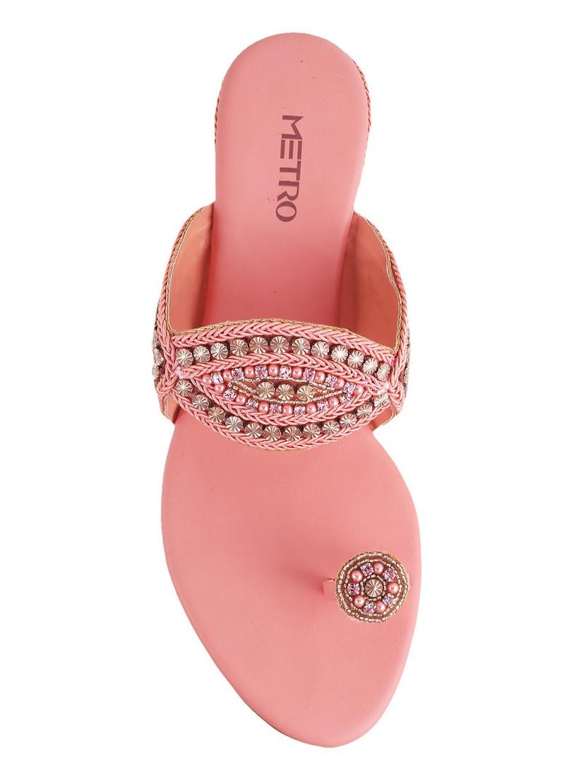 pink one toe sandal - 14423085 - Zoom Image - 4