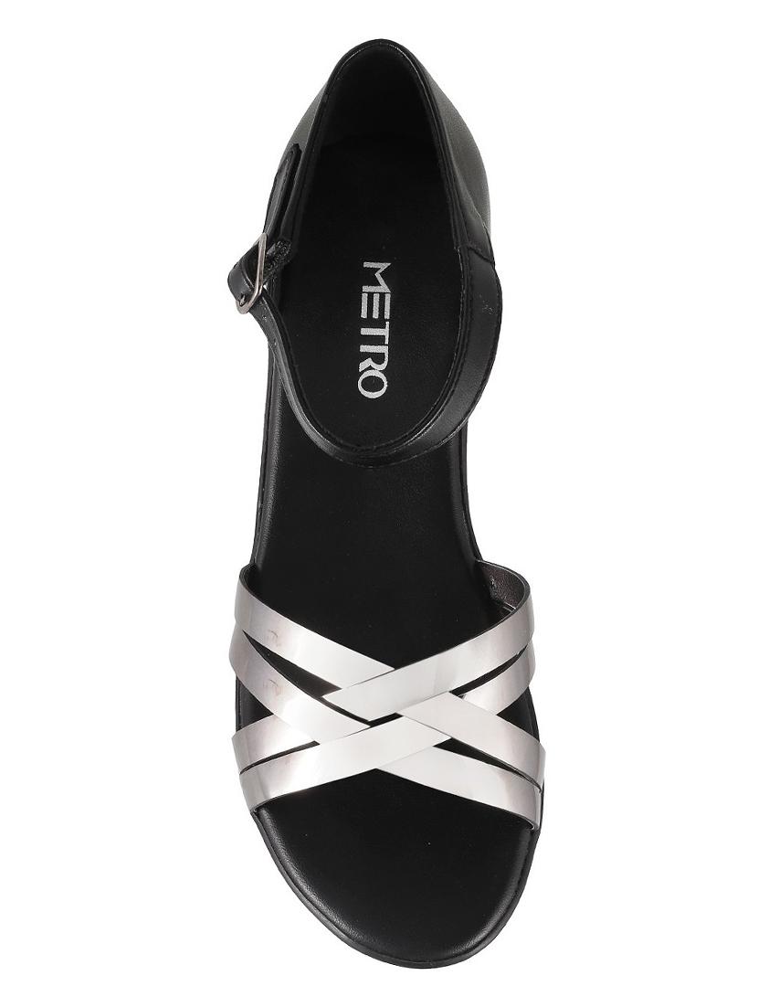 black ankle strap sandal - 14423130 - Zoom Image - 4