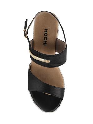 black tpr back strap wedges - 14423151 - Standard Image - 4