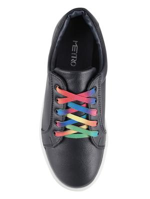 navy tpr laceup sneakers - 14423292 - Standard Image - 4