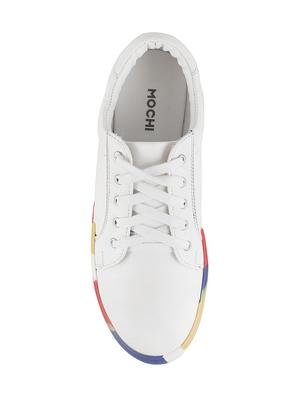 white tpr laceup sneakers - 14423296 - Standard Image - 4