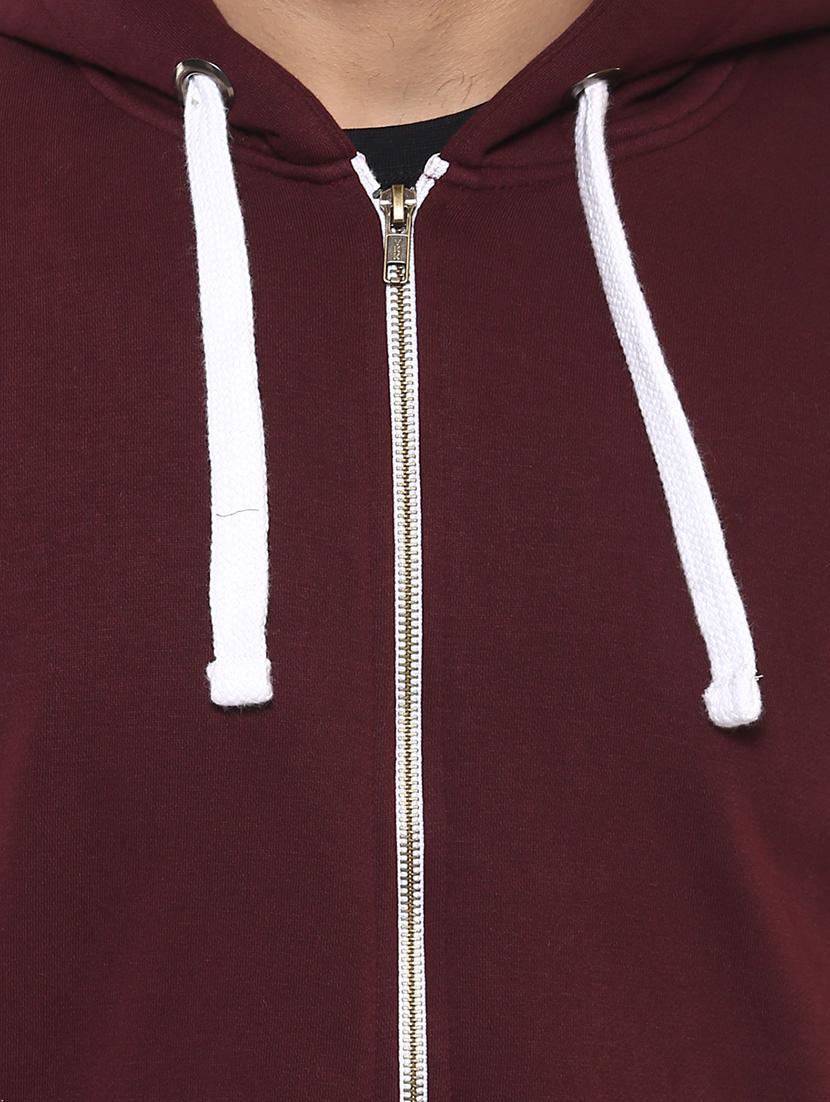 red fleece sweatshirt - 14423603 - Zoom Image - 4