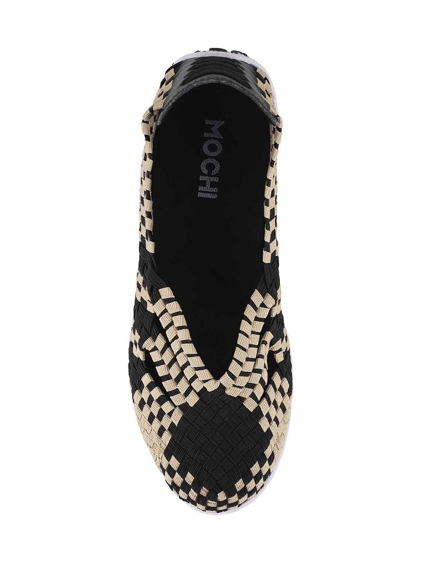 black slip on casual shoe - 14423944 - Zoom Image - 4