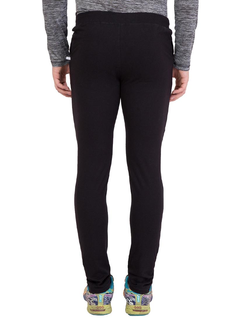 black cotton track pant - 14424788 - Zoom Image - 4