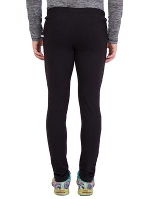 black cotton track pant - 14424789 - Standard Image - 4