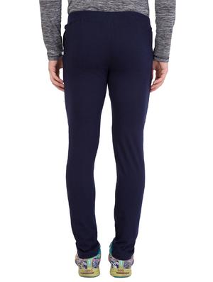 navy blue cotton track pant - 14424794 - Standard Image - 4