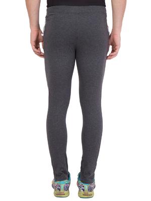 grey cotton track pant - 14424811 - Standard Image - 4