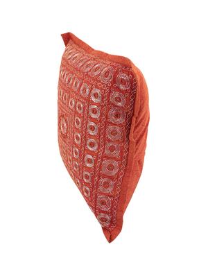 Cotton Single Rajasthani Traditional Cushion Cover By Rajrang - 14425224 - Standard Image - 4