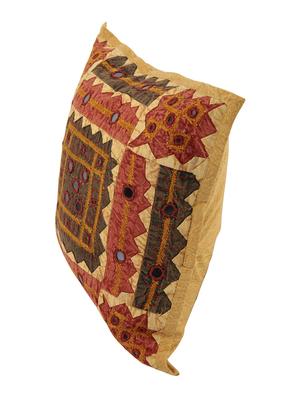 Cotton Single Rajasthani Traditional Cushion Cover By Rajrang - 14425226 - Standard Image - 4