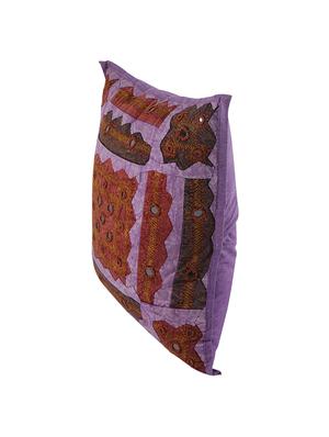 Cotton Single Rajasthani Traditional Cushion Cover By Rajrang - 14425227 - Standard Image - 4