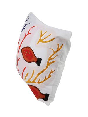 Cotton Single Rajasthani Traditional Cushion Cover By Rajrang - 14425238 - Standard Image - 4