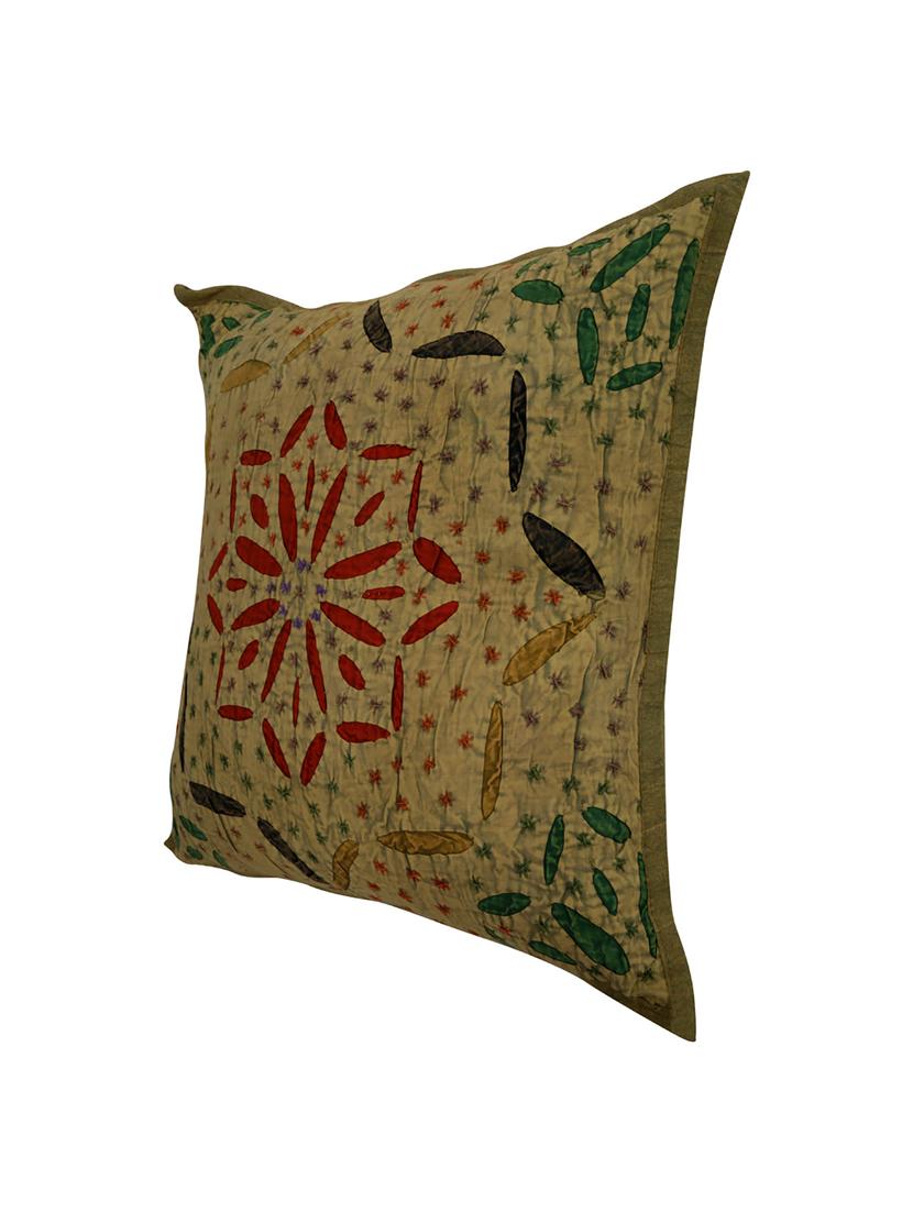 Cotton Single Rajasthani Traditional Cushion Cover By Rajrang - 14425243 - Zoom Image - 4