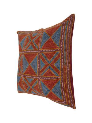 Cotton Single Rajasthani Traditional Cushion Cover By Rajrang - 14425290 - Standard Image - 4