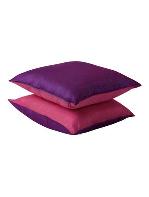 Poly Silk Set Of 2 Rajasthani Traditional Cushion Cover By Rajrang - 14425476 - Standard Image - 4