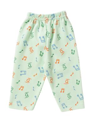 green cotton nightwear set - 14425979 - Standard Image - 4